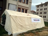 TAYTAN - Vatandaşın 'İbadet Çadırı' Talebine Kızılay Kayıtsız Kalmadı