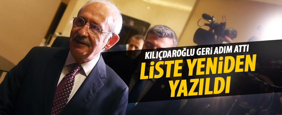 CHP'de liste değişti iddiası