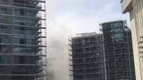 İSTINYE - Lüks Site İnşaatında Yangın Paniği