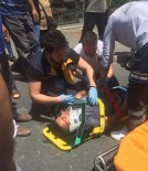 KIREÇBURNU - (Özel) Sarıyer'de 3. Kattan Düşen Boyacı Ağır Yaralandı