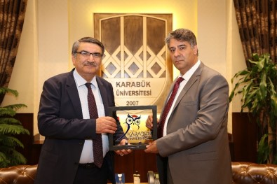 Prof. Dr. Mehmet Şişman KBÜ'yü Ziyaret Etti