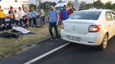 Samsun'da Otomobil Motosiklete Çarptı Açıklaması 1 Ölü