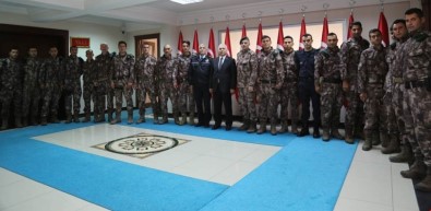 Afrin Kahramanlarından Vali Yıldırım'a Ziyaret