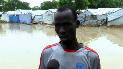 Güney Sudan'da Sel Kamplarda Yaşayanları Vurdu
