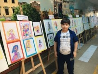 KOMPOZISYON - İlkokul Öğrencisi Resim Sergisi Açtı