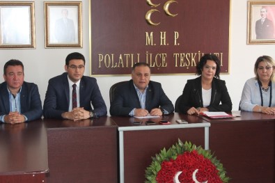 MHP Ankara 1. Bölge Milletvekili Adayları Polatlı Da Tanıtıldı