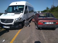 ALİ GÜMÜŞ - Samsun'da Trafik Kazası Açıklaması 6 Yaralı