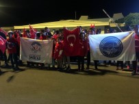 ERKILET - Avrupa Şampiyonu Memleketinde Türk Bayraklarıyla Karşılandı