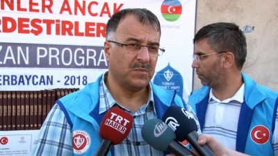 Azerbaycan'da Yaşayan Ahıska Türkleri İftarda Buluştu