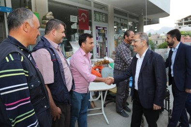 Başkan Çelikcan, Pozantı'da Vatandaşlarla Bir Araya Geldi