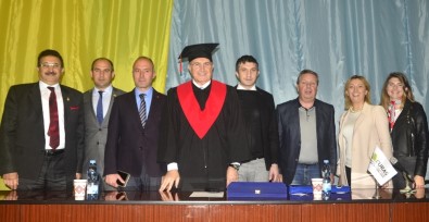Dr. Mustafa Aydın'a Odessa Ulusal Politeknik Üniversitesi'nden 'Fahri Doktora 'Verildi