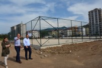 Görele'ye Yeni Spor Tesislerin Yapımına Başlandı