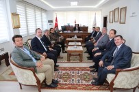 AHMET ERBAŞ - MHP Adaylarından Vali Ve Belediye Başkanı'na Ziyaret