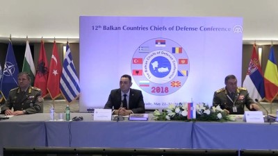 Sırbistan'da 'Balkan Ülkeleri Genelkurmay Başkanları Konferansı'