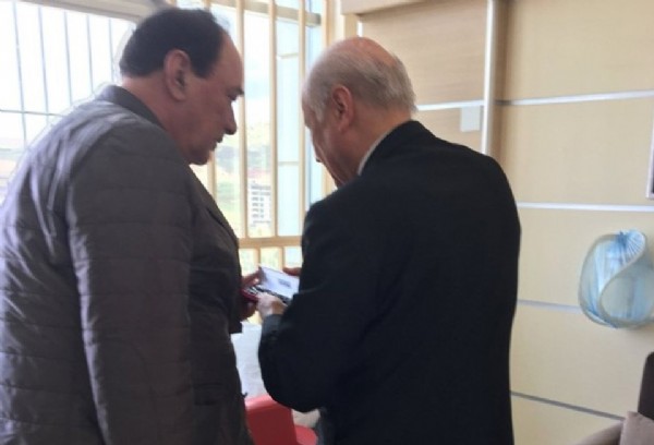 Bahçeli’den Çakıcı’ya ziyaret