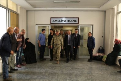 8. Kolordu Komutanı Korgeneral Erbaş'ın, Şehit Uslu'nun Ailesine Taziye Ziyareti