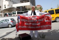 İBRAHIM TOPÇU - Alanya'da 10 Yıldır Süren Davaya Pankartlı İsyan