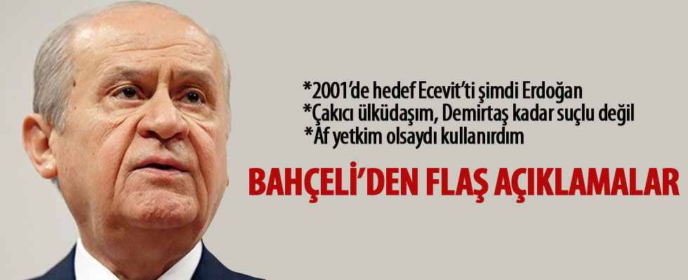 Bahçeli Çakıcı'yı neden ziyaret ettiğini açıkladı