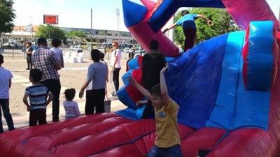 Gaziantep'te Çocuklar 'Oyun Karavanı' İle Buluştu