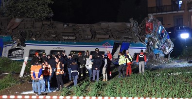 İtalya'da Tren Kazası Açıklaması 2 Ölü, 18 Yaralı