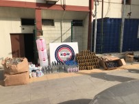 İÇKİ ŞİŞESİ - Mersin'de Sahte İçki Operasyonu