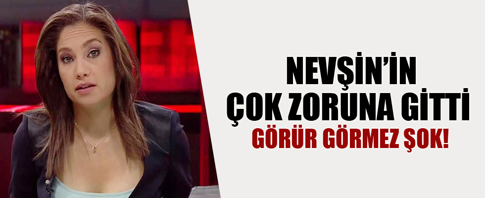 Nevşin Mengü'nün çok zoruna gitti