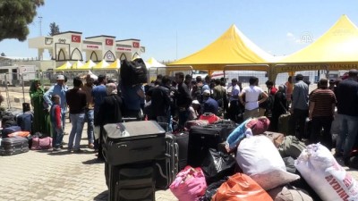 Suriyeliler Bayram İçin Ülkelerine Dönüyor