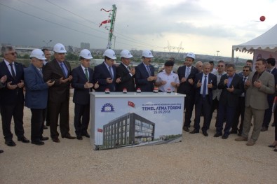Bursa'da Yeni Yapılacak Olan Nilüfer İlçe Emniyet Müdürlüğü Binasının Temeli Atıldı