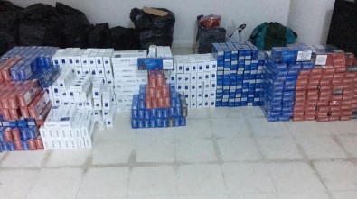 Samsun'da 5 Bin 200 Paket Kaçak Sigara Ele Geçirildi