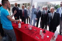 KAN GRUBU - Vali Çakacak, 16'Ncısı Gerçekleştirilen Bilim Proje Fuarı'nı Gezdi