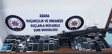 Adana'da Kaçak Cep Telefonu Operasyonu Açıklaması 4 Gözaltı