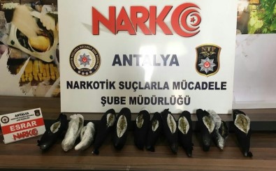 Antalya'ya Uyuşturucu Madde Operasyonu Açıklaması 2 Gözaltı