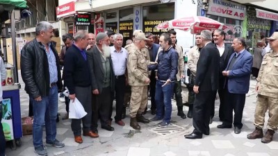 Jandarma Genel Komutanı Arif Çetin, Ağrı'da