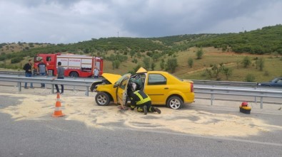 Kula'da Trafik Kazası Açıklaması 1 Ölü