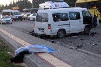 Gaziantep'te Trafik Kazası Açıklaması 1 Ölü, 12 Yaralı