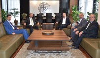 VERGİ BARIŞI - SGK İl Müdürü Ve Vergi Dairesi Başkanı KTO'yu Ziyaret Etti