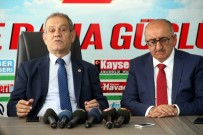 HAKAN ÇAVUŞOĞLU - Türkiye Gazeteciler Federasyonu Başkanı Yılmaz Karaca'dan KGC'ye Ziyaret