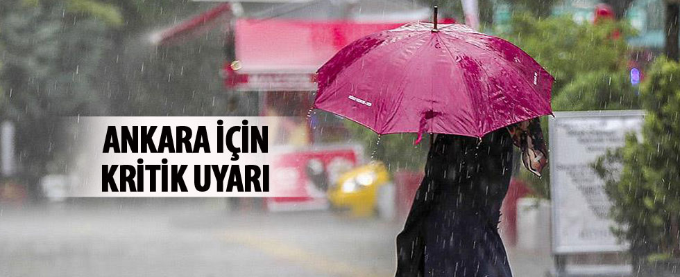 Ankara için kritik uyarı
