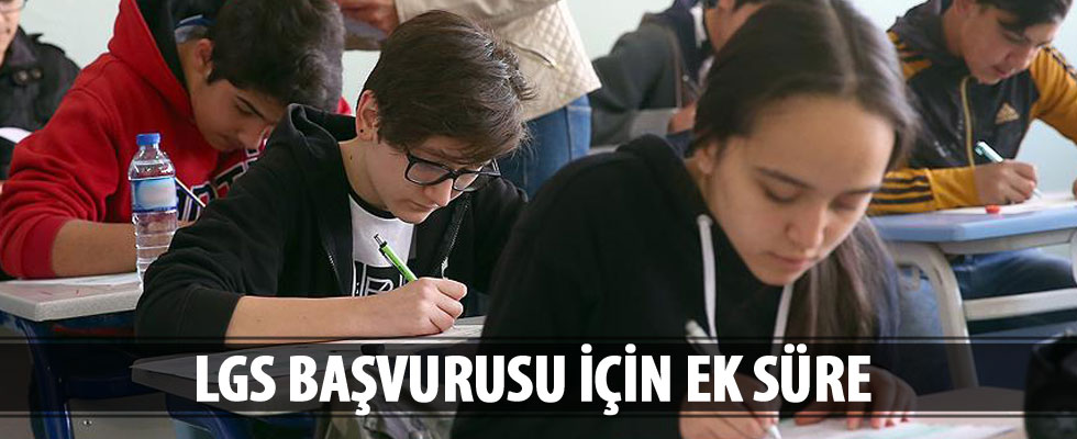 Ortaöğretim Kurumları Merkezi Sınavı için ek süre