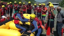 KARASU NEHRİ - Sansa Deresi'nde Heyecan Dolu Rafting Etkinliği