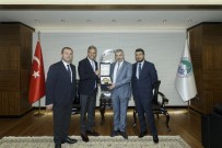 BAĞLıKAYA - TÜRSAB Başkanı Bağlıkaya, Başkan Çelik'i Ziyaret Etti