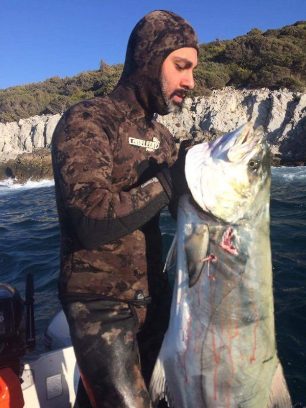 30 metre derinlikte vurgun yedi