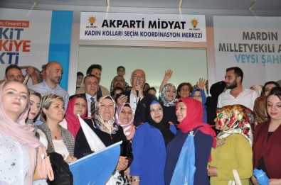 AK Parti'den Midyat'a Çıkarma