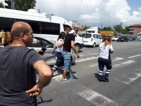 Başkent'te Zincirleme Trafik Kazası Açıklaması 3'Ü Polis 4 Yaralı