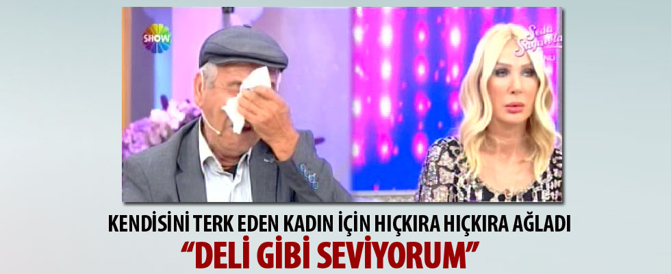 Canlı yayında bir garip aşk hikayesi!