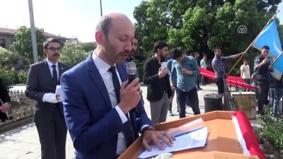 Afyonkarahisar'da 3 Mayıs Türkçülük Günü Yürüyüşü