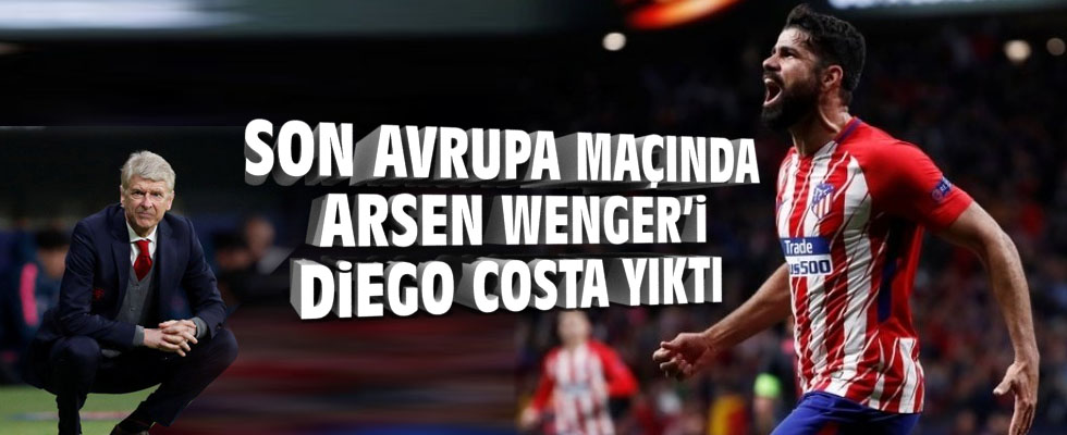 Atletico Madrid, Diego Costa ile finale uçtu!