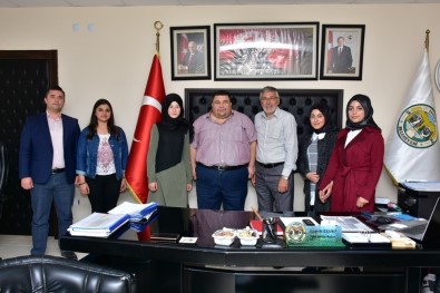 İnönü Nene Hatun Mesleki Ve Teknik Anadolu Lisesi'nden Başkan Bozkurt'a Teşekkür Ziyareti