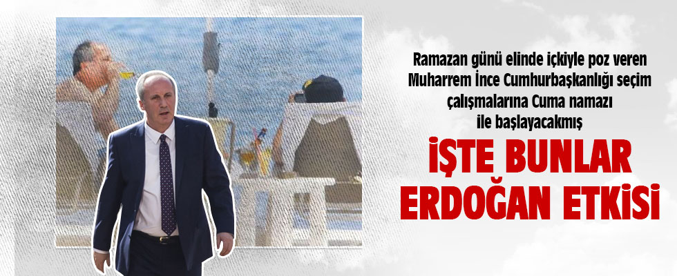 Muharrem İnce'nin ilk işi cuma namazına gitmek olacak
