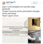 ŞAMİL TAYYAR - Tayyar'dan Erdoğan'a Anlamlı Mesaj